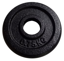 Ciężar Obciążenie Żeliwne Talerz do Gryfu Hantli KUBISPORT 0,75kg - 30mm