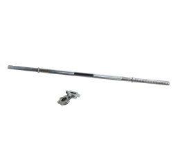 Gryf Prosty Oburęczny do Ćwiczeń Siłowych Cieżarów KUBISPORT 1530/25 mm