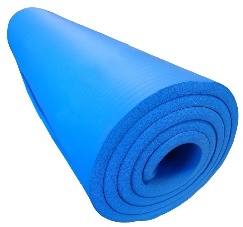Mata Gimnastyczna do Ćwiczeń Fitness Jogi Pilatesu KUBISPORT 183x60x1,2 cm