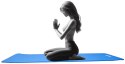 Mata Gimnastyczna do Ćwiczeń Fitness Jogi Pilatesu KUBISPORT 183x60x1,2 cm