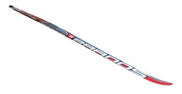 Narty Biegowe Biegówki BRADOS z Czarno-Czerwone Solidne 190 cm