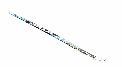 Narty Biegowe Biegówki BRADOS z Czarno-Czerwone Solidne 195 cm