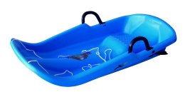 Sanki Bobslej Bob Plastikowe Niebieskie z Hamulcami KUBISPORT 79 cm