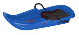 Sanki Bobslej Plastikowe Niebieskie z Hamulcami Siedziskiem KUBISPORT 82cm