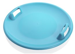 Talerz Zjazdowy Ślizg Ślizgacz Plastikowy Okrągły Niebieski KUBISPORT 60 cm