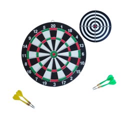 Zestaw 3w1 Tarcza do Rzucania Darta Zabawy Rzutki Lotki KUBISPORT 30 cm