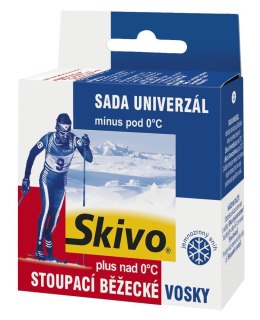 Zestaw Wosk do Nart Biegowych Biegówek na Plus Minus SKIVO OLYMPIA 2x40g